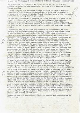197902 Mark Henning Draft letter to Minister of National Education
