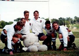 1996 BC Rugby 1st XV group at Rugby Fest