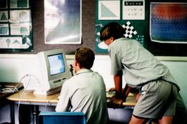 1997 BC Classroom scenes Computer Lab