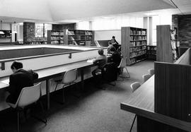 1980 BC Resource Centre: the interior of the Library