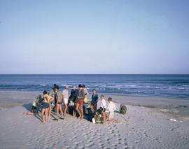 1969 BC Beach walk survivors Rob Harpur collection 0003