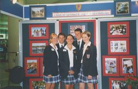 1999 GC Grade 12 students School Expo Kate Dunne Samantha du Toit Kerryn Gordon 001