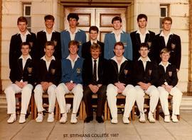 1987 BC Cricket 1st XI NIS