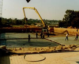 1999 Campus Olympic swimming pool construction NIS 001