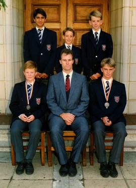 1992 BC Rowing U13 Medal winners NIS