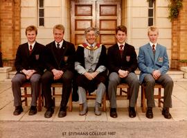 1987 BC Collins House Prefects NIS