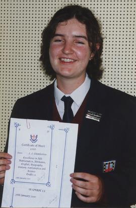 2000 GC Academic Awards for 1999 Lisa Chamberlain 006