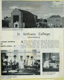 1961 BP South African Tatler: St Stithians College Johannesburg 001