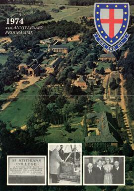 1974 21st Anniversary programme: content