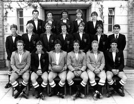 1980 BC Rugby 1st XV with blazers NIS
