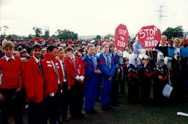 1999 Campus Road protests 020