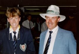 1993 BC Cricket Australia Tour Benfield Wilson NIS