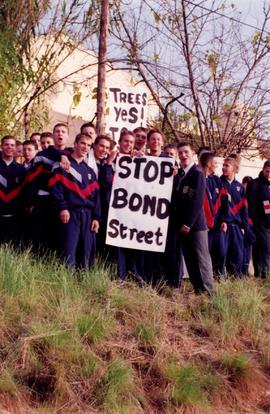 1999 Campus Road protests 011