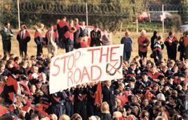 1999 Campus Road protests 046