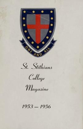 Stythian Magazine 1953 - 1956: Cover