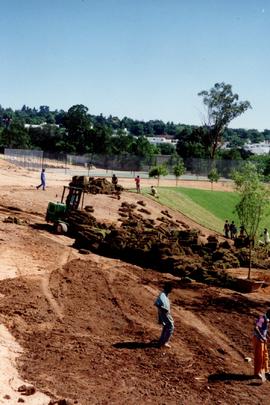 1996 GC Collegiate under construction and tennis courts 011