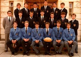 1983 BC Rugby Tour team NIS