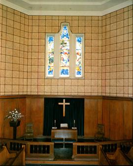 1979 BC Chapel interior ST p020, ST 1980 p018