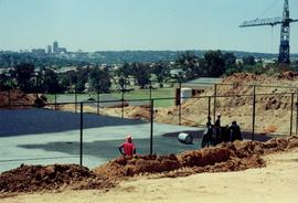1996 GC Collegiate under construction and tennis courts 008