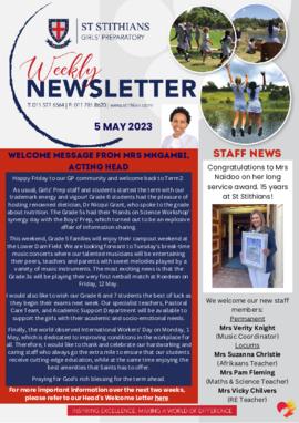 Girls' Preparatory newsletters "GP Weekly News" 2023 Term 2 Part 1