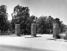 1957 Campus Corlett Gate entrance HA 001 1957BC_0011