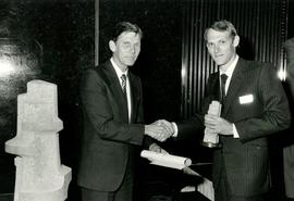 1986 OSA James Robertson Class of 1971 receiving award