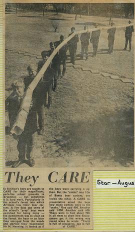 1971 BC NC They CARE. The Star August 1971