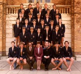 1983 BC Swimming B team NIS
