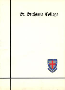 1961 St Stithians College [prospectus]: cover