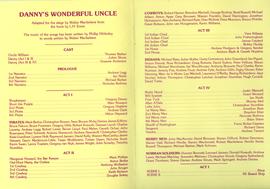 1980 BP Danny's Wonderful Uncle programme 002
