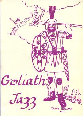 1981 BP Goliath Jazz programme 001 cover