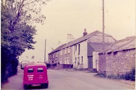 1975 Visit to Stithian Village: street view