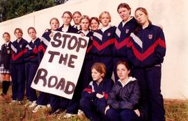 1999 Campus Road protests 052