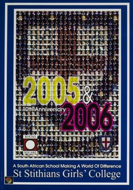 Girls' College yearbook 2005 and 2006: Cover