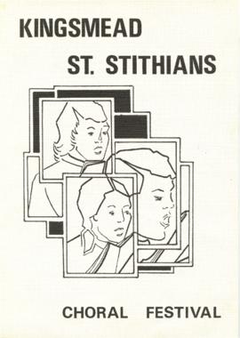 Kingsmead St Stithians Choral Festival programme - contents