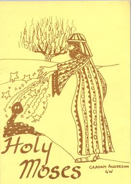 1981 BP Holy Moses programme 001 cover