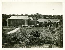 1954c Chapel and school from Collins House