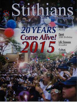 Girls' College yearbook 2015: Cover