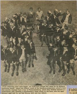 1979 BP NC [untitled] Swimming team tour to Pietermaritzburg. The Star 1st November 1979