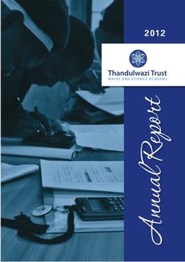 Thandulwazi Annual Report 2012: cover