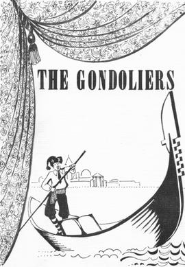 1976 BC St Stithians Singers Gondoliers programme: cover