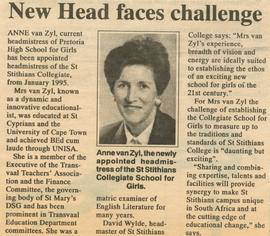 1994 GC New head faces challenge 007
