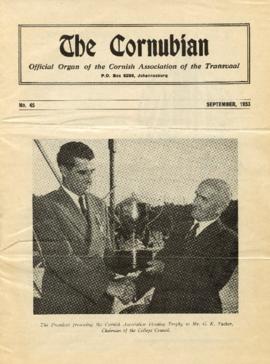 1953  The Cornubian v.45, September 1953: content