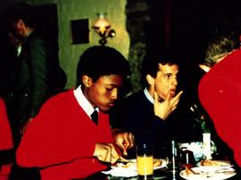 1987 BC Hockey Dinner Reggie Nxumalo NIS