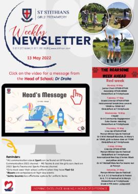 Girls' Preparatory newsletters "GP Weekly News" 2022 Term 2