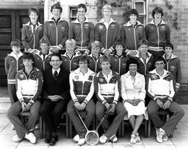 1980 BC Squash Transvaal Schools players ST