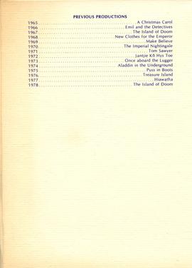 1979 BP Joseph and the Amazing Technicolor Dreamcoat: programme 004