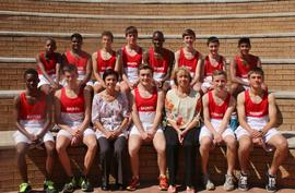 2014 BC Cross Country team