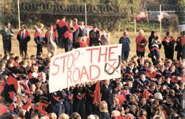 1999 Campus Road protests 047